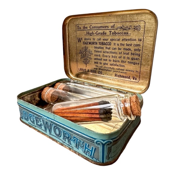 Blue Edgeworth Extra High Grade Tin Stash Box - Picture 6 of 6